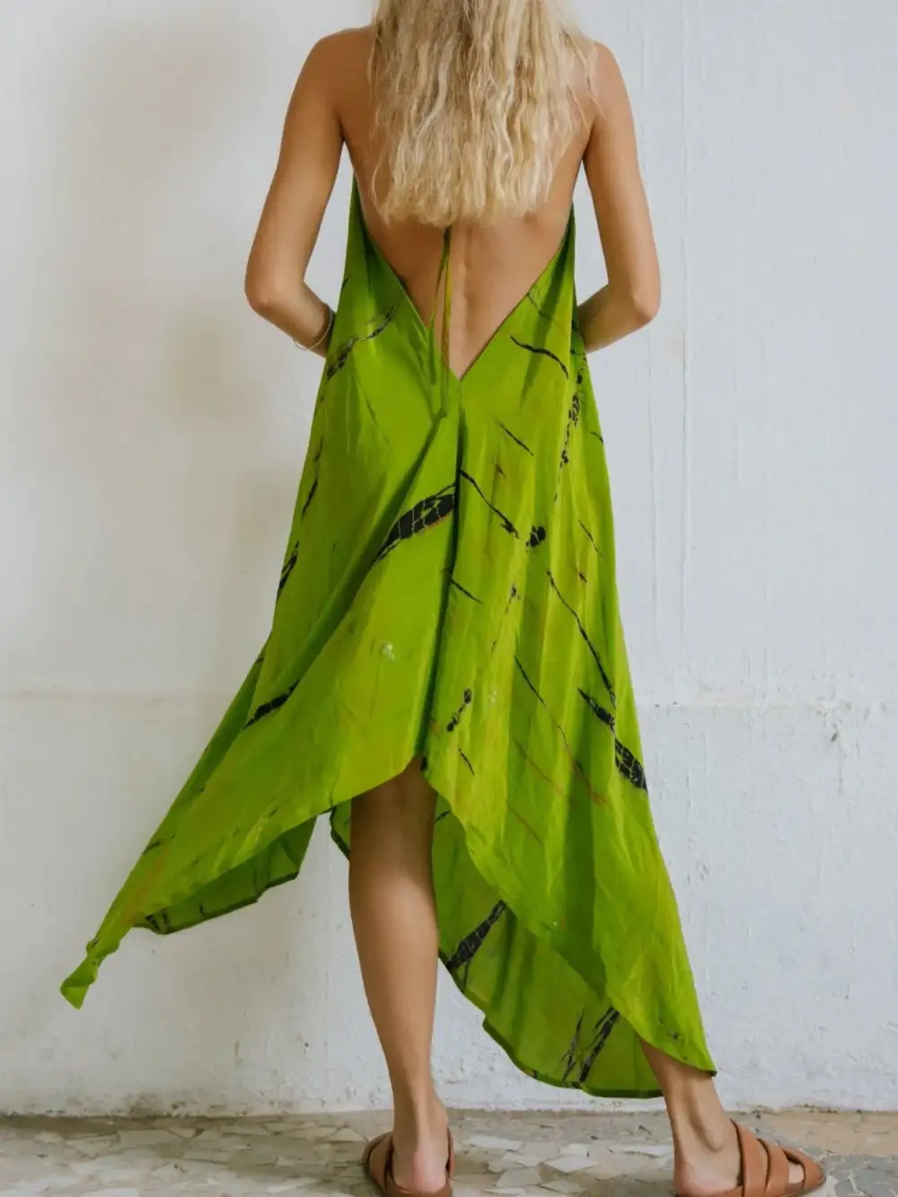 Wearable Cut Printed Dress