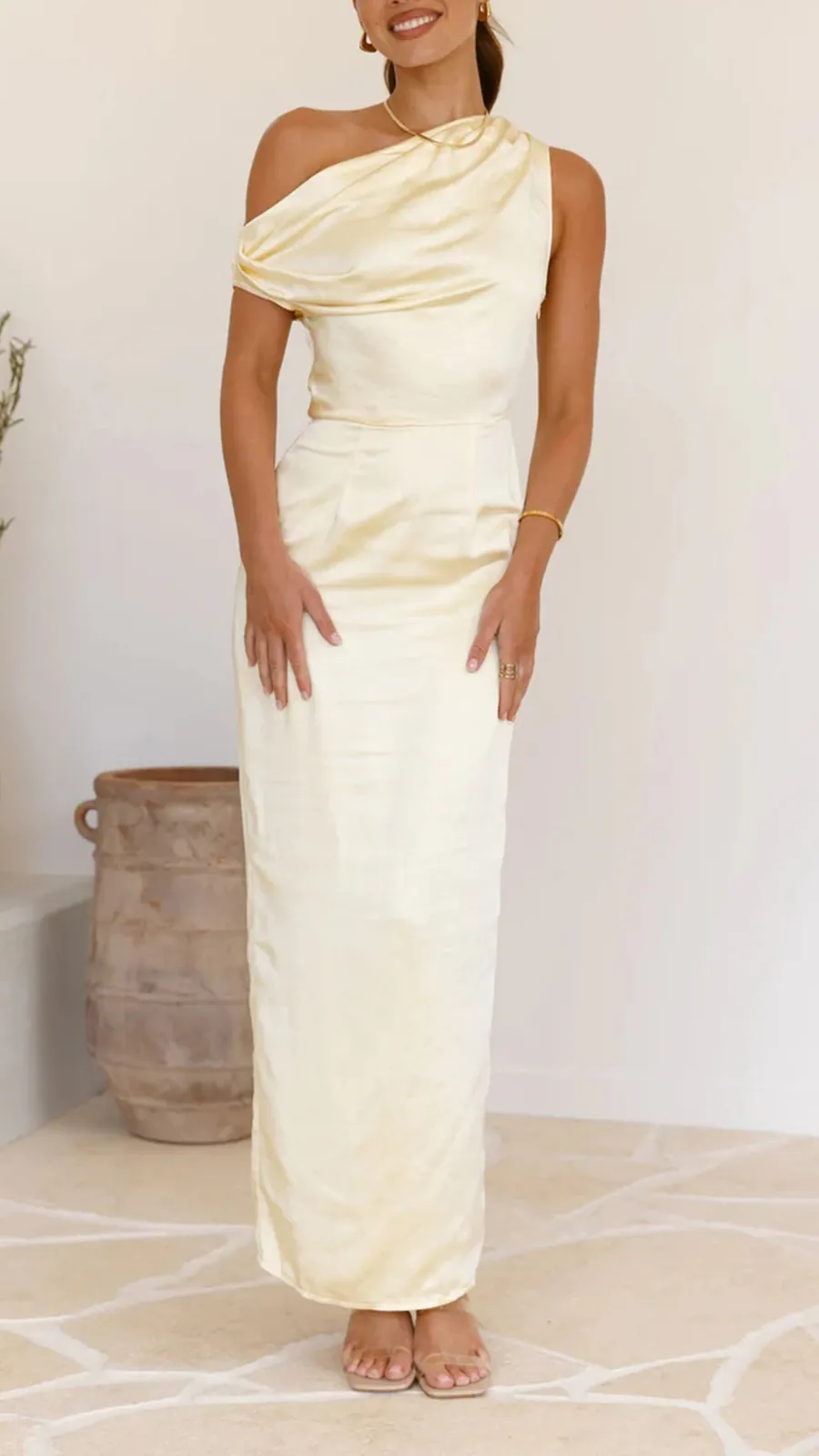 Off Shoulder Design Dress