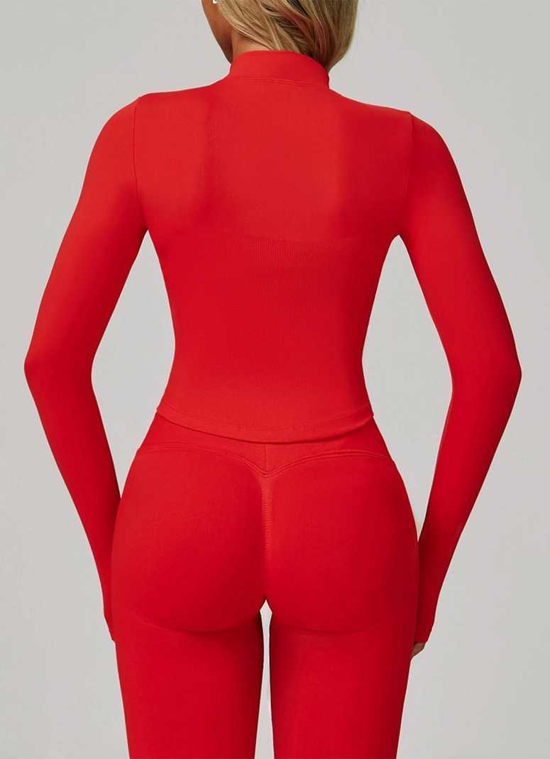 Zip Up Active Jacket Set