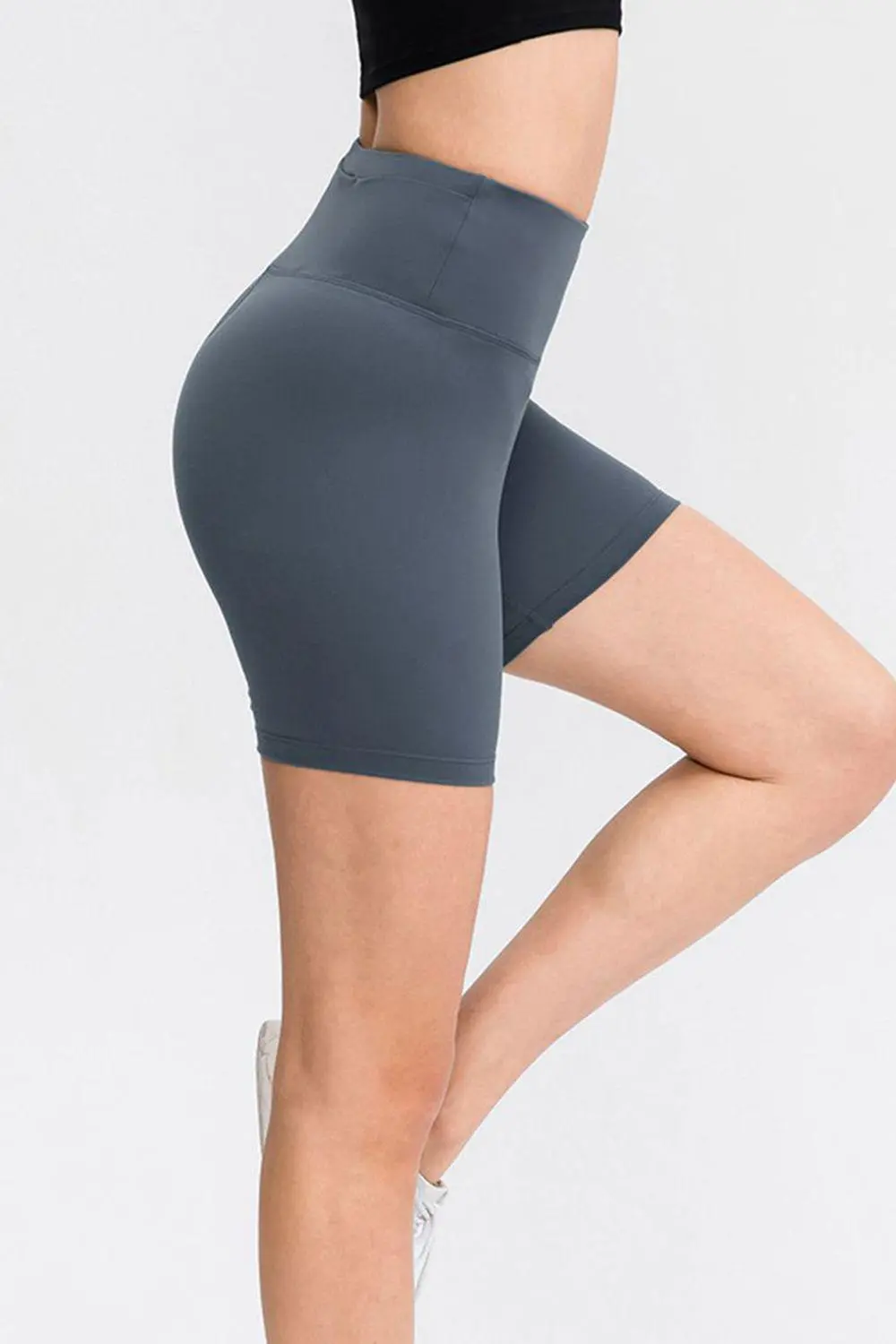 Woven High Rise Shorts