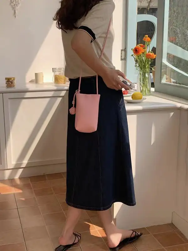 Refined Compact Crossbody Bag