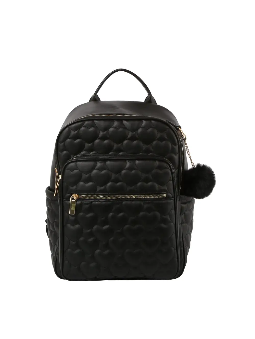 Quilted Heart Charm Backpack