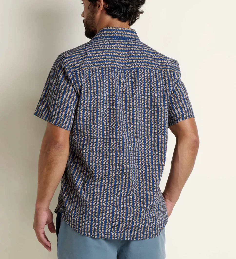 Vertical Stripe Men's Casual Shirt