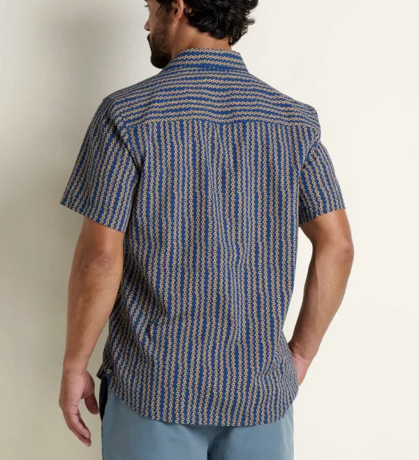 Vertical Stripe Men's Casual Shirt