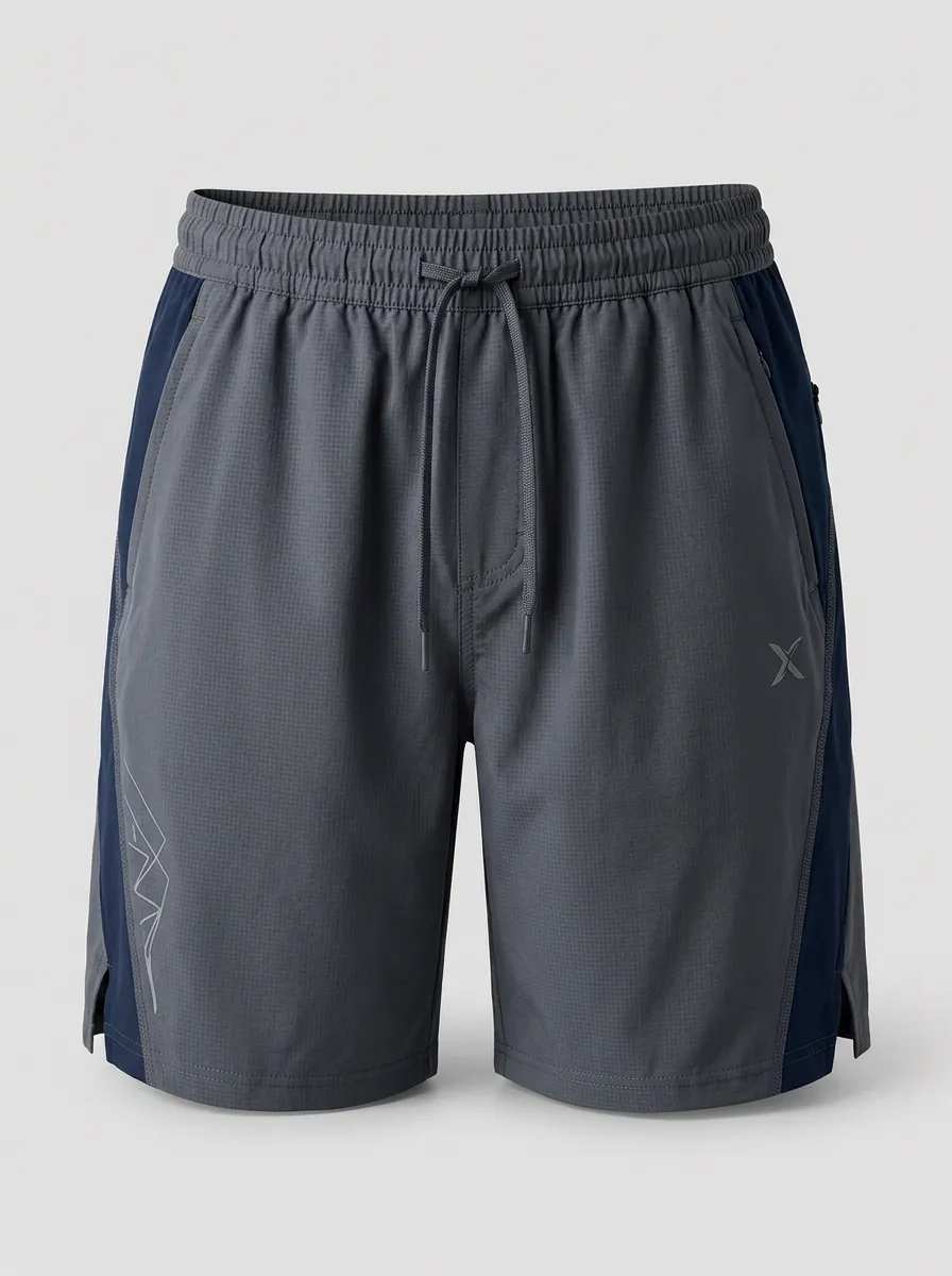 Men's Athletic Mountain Graphic Printed Breathable Shorts