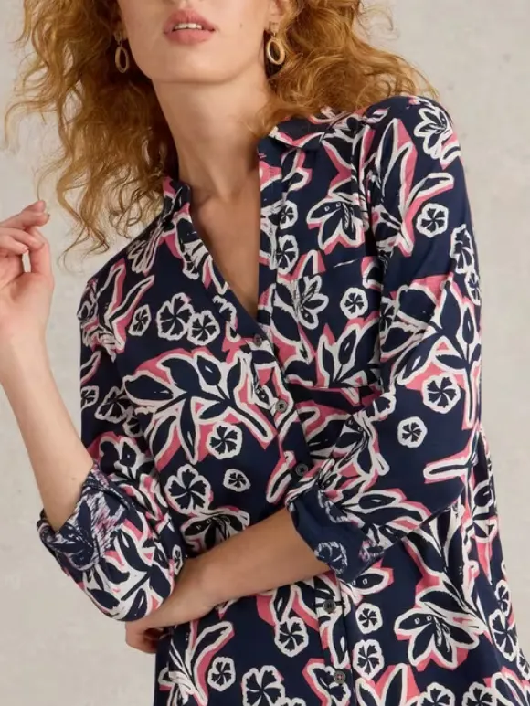 Longline Collared Shirt