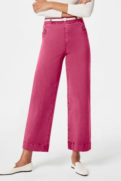 High Waist Pocket Denim Jeans