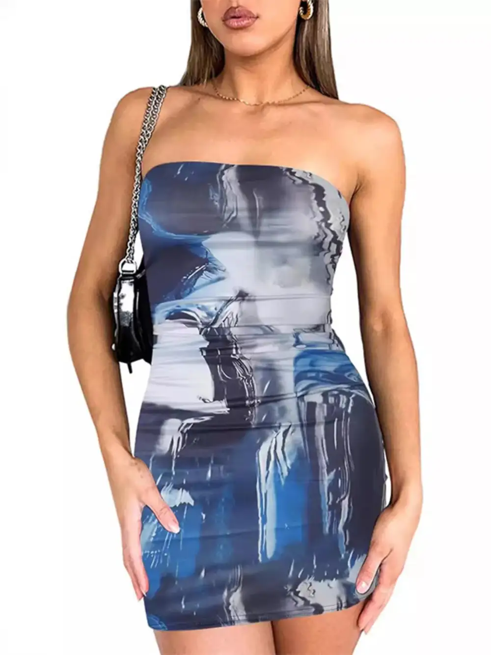 Tie Mini Dress
