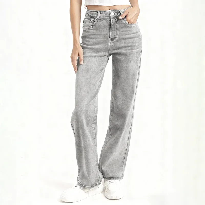 🔥Last Day 50% Off 🔥Women's Minimalist High Waist Denim Stretch Wide Leg Jeans