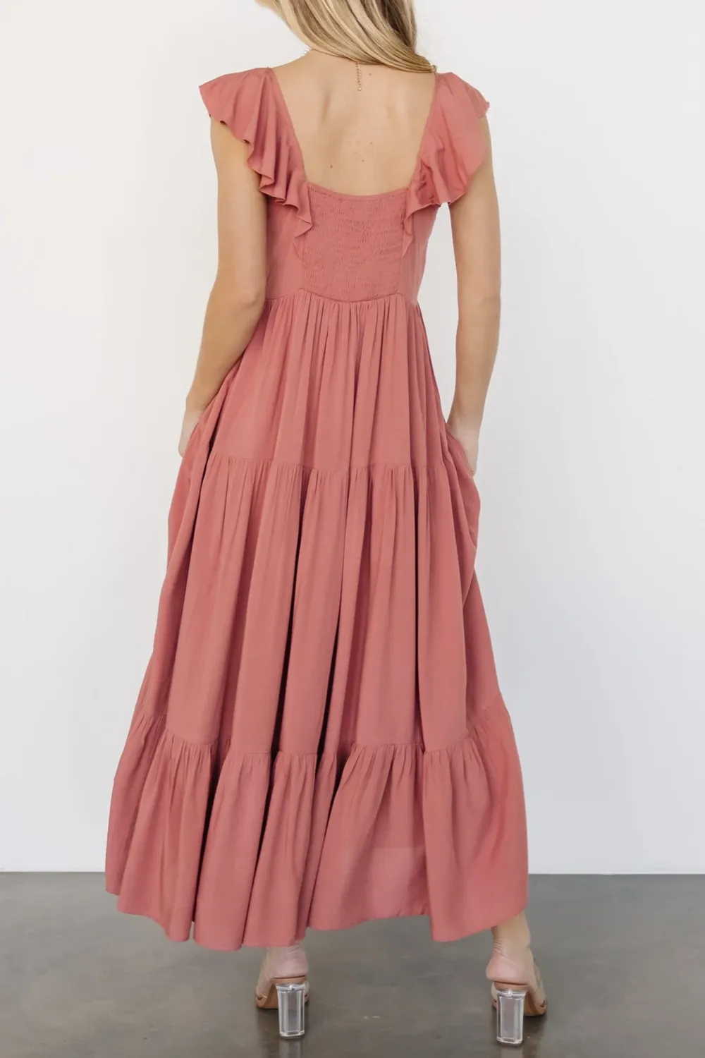 Classic Versatile Lace Collar V-Neck Dress