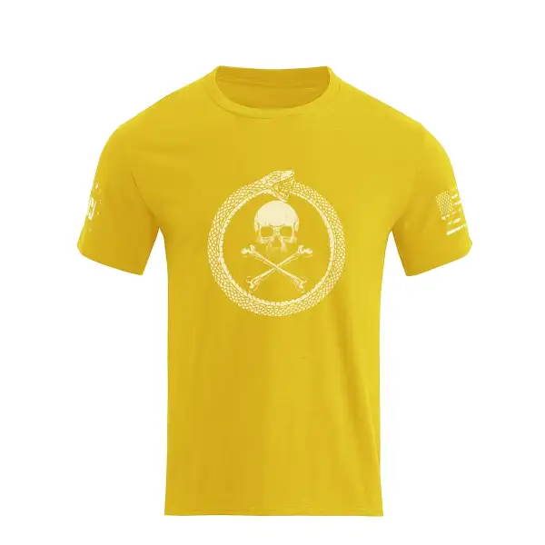 SNAKE SKULL GRAPHIC TEE