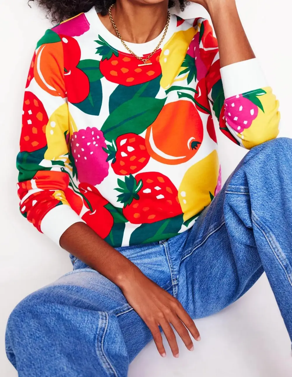All-Over Print Linen Shirt