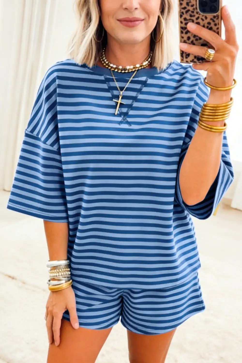 Relaxed Shorts Lounge Set Comfort