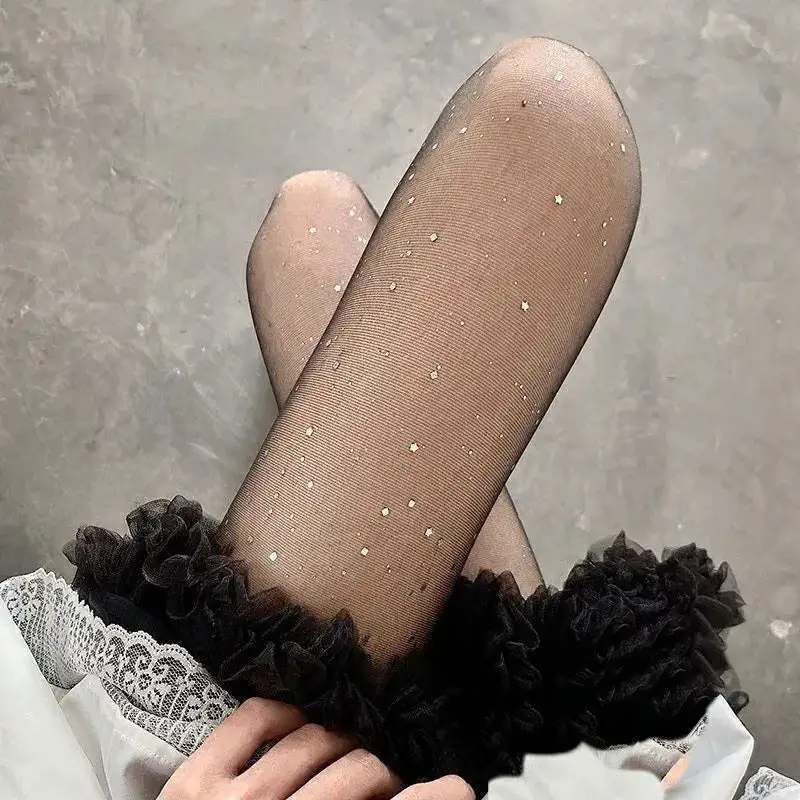 Sparkle Detail Sheer Tights