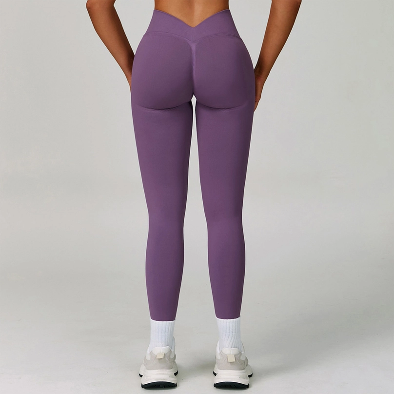 Sculpted V Back High Waist Legging