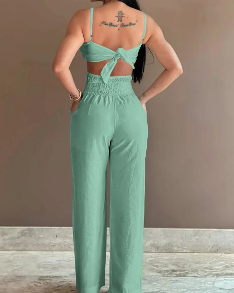 Simple Look Jumpsuit