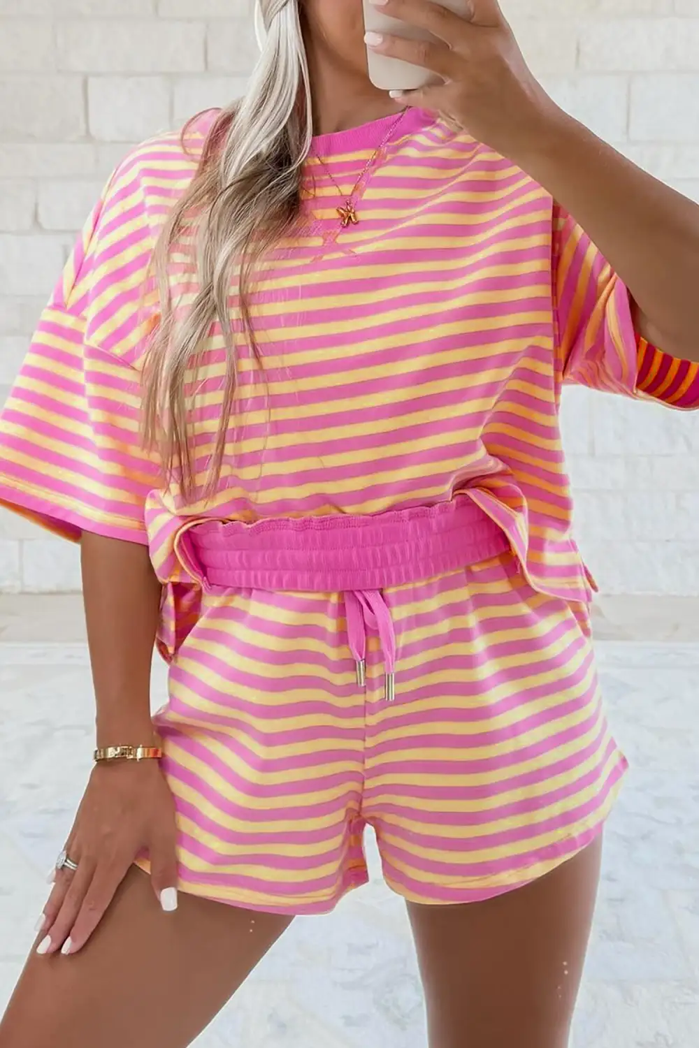 Relaxed Shorts Lounge Set Comfort