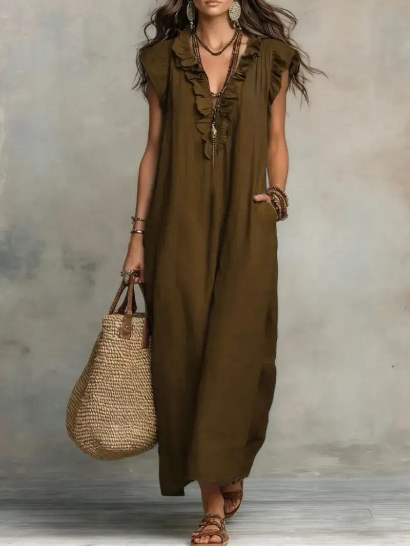 Bohemian maxi dress