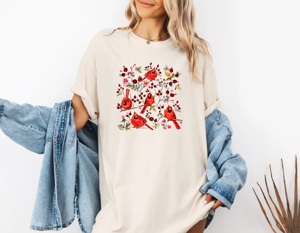 Songbird Graphic Garment Dyed Tee
