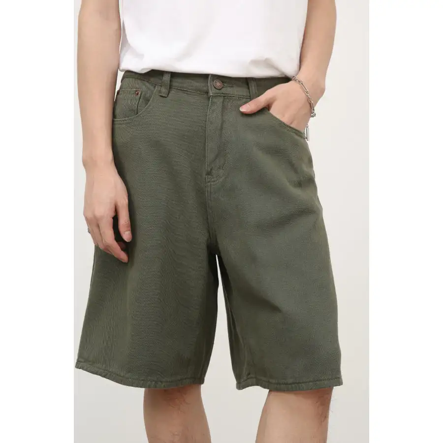 Refined Men's Mid Rise Denim Shorts