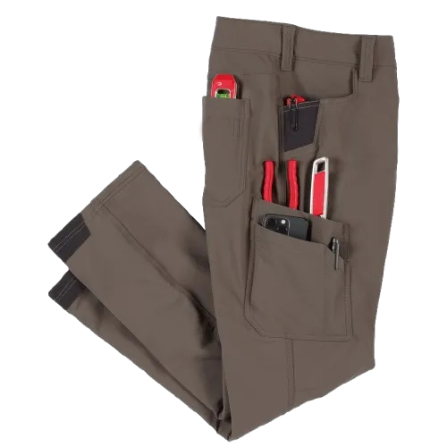 Men's 8-PACK FREEFLEX Tech Work Pants with 7 Pockets