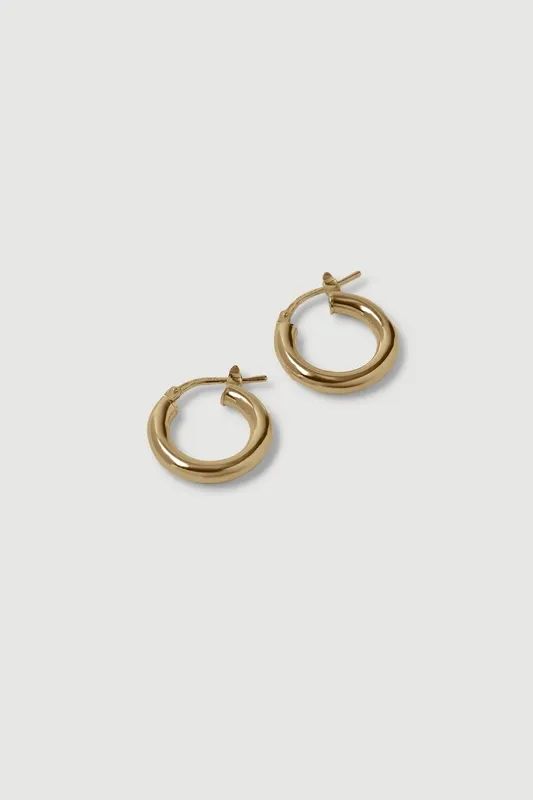 Gold Mini Hoop Earrings