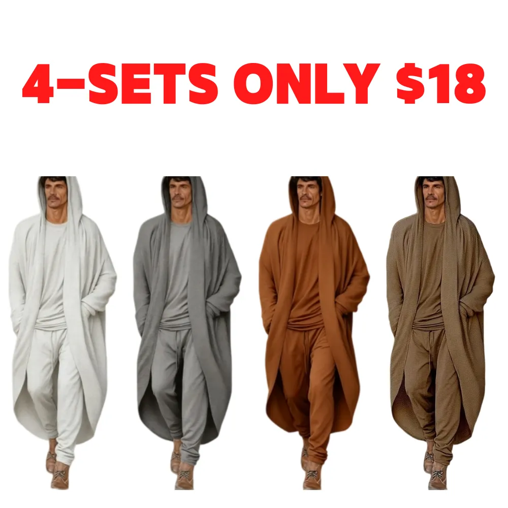 Men's Cozy Quiet Luxury 3-Piece Set