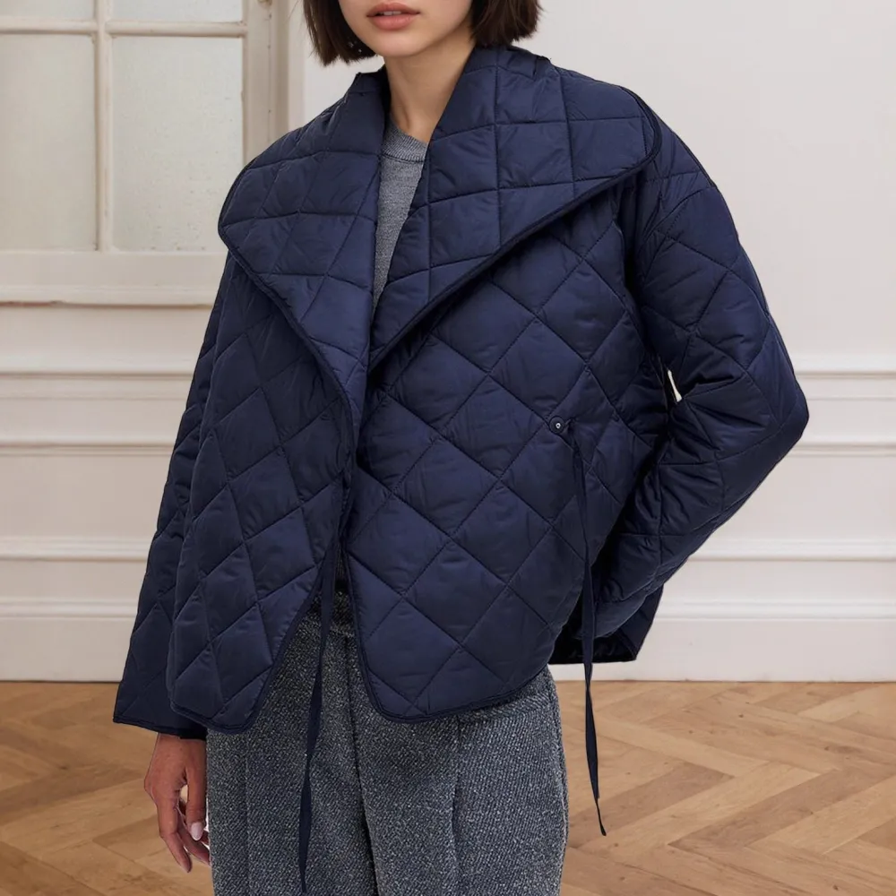 Quilted Casual Outerwear Jacket