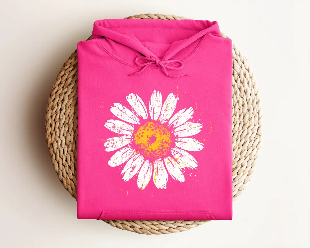 Daisy Graphic Pullover Hoodie