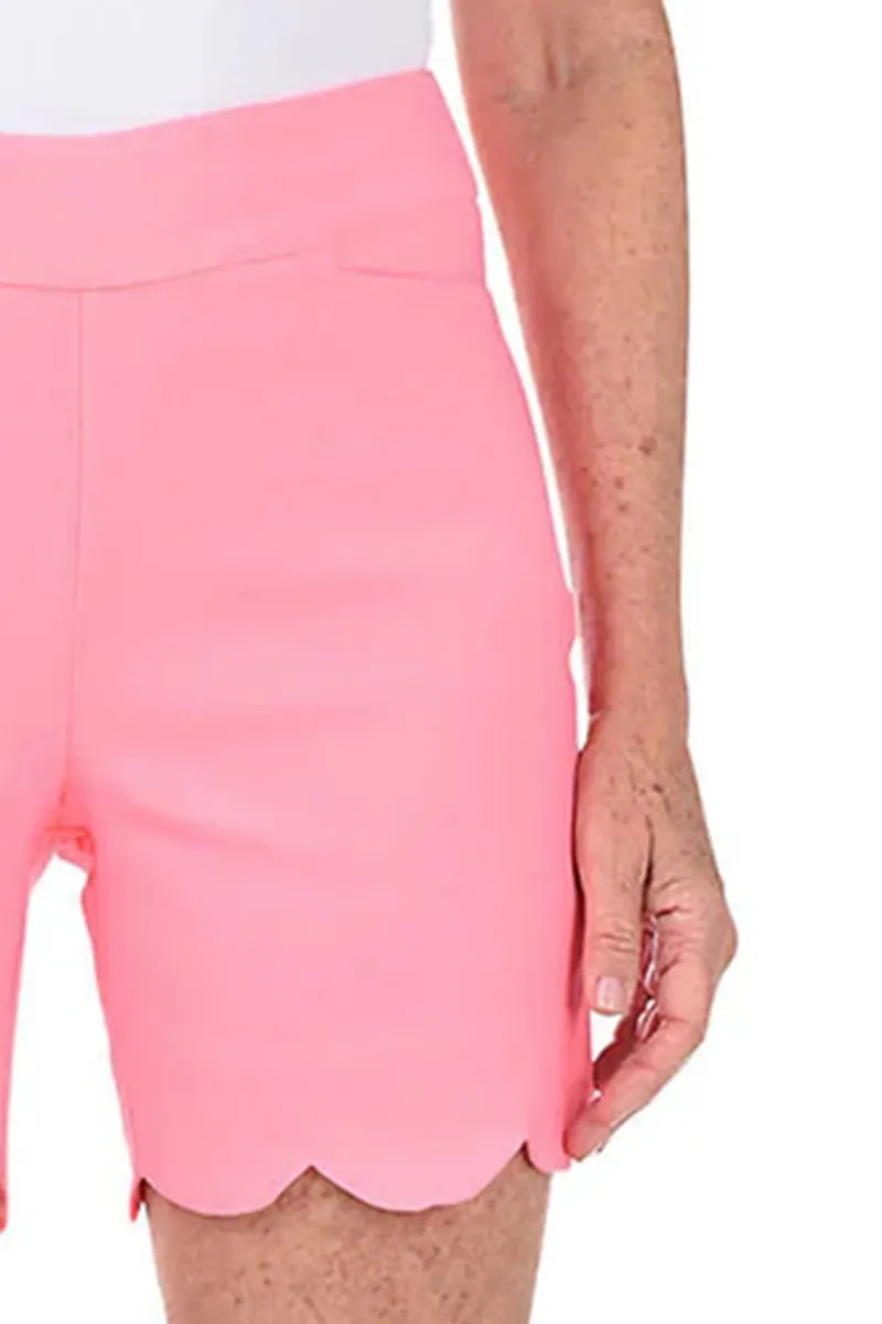 Stretch Scallop Short