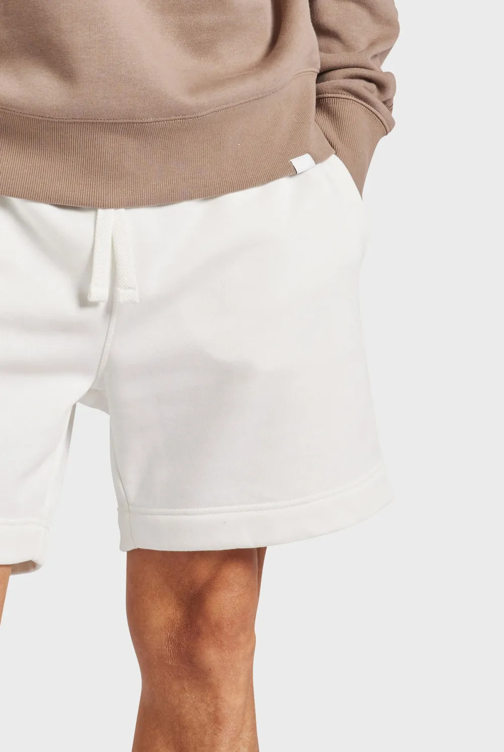 Light Gray French Terry Shorts