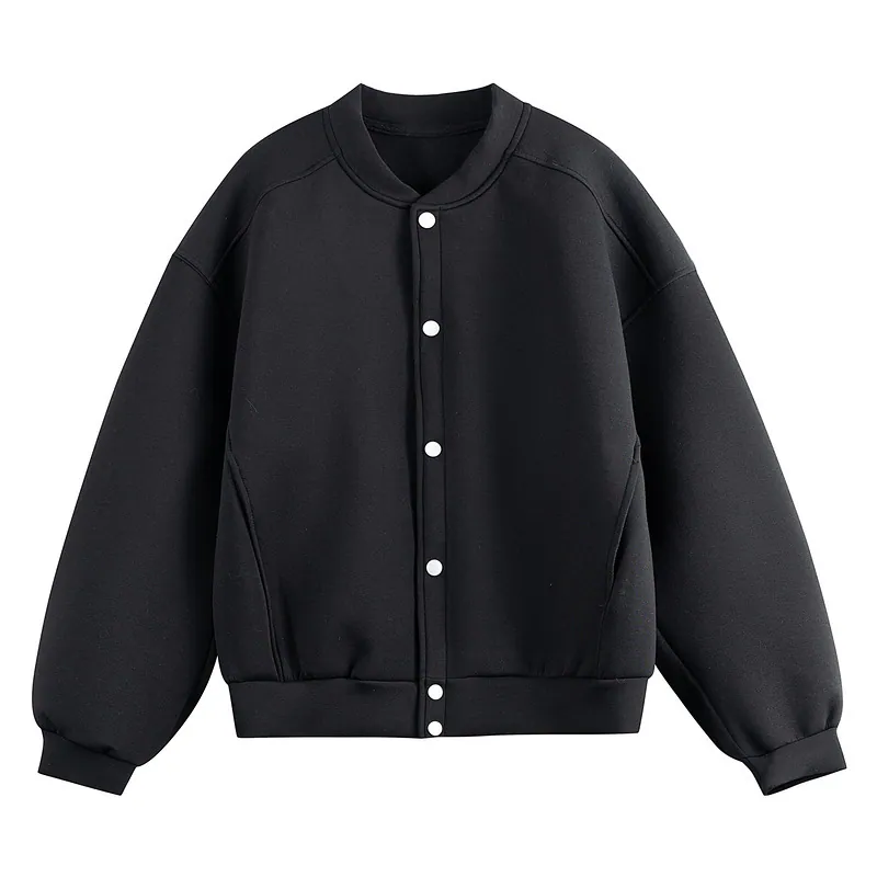 Solid Color Oversized Space Cotton Jacket