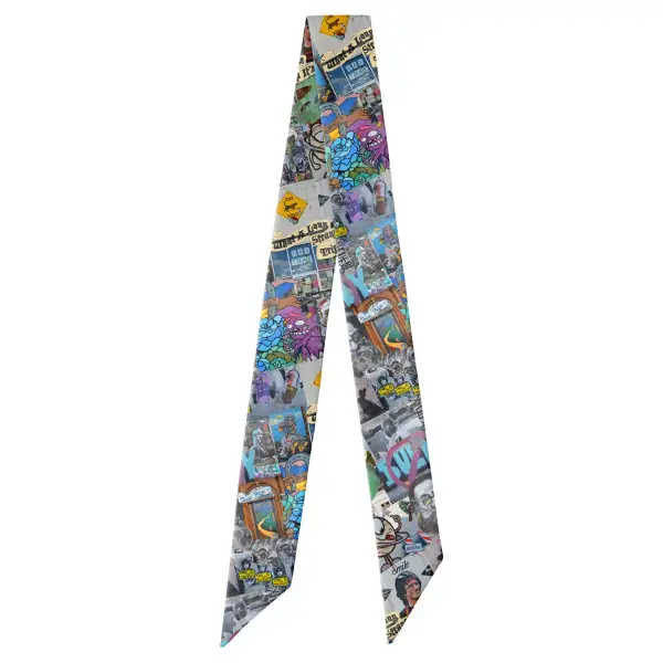 Cap Hill Street Art Design Hair Scarf