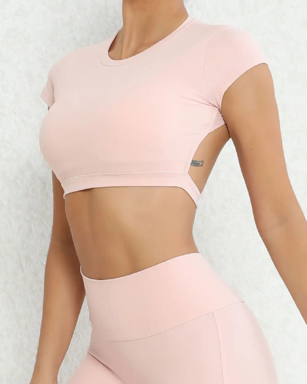 Freedom Active Cropped T-Shirt