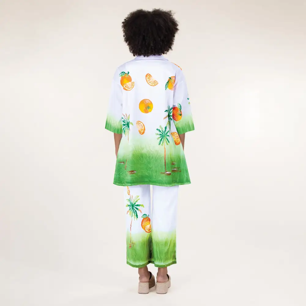 Hand-painted Party In The Palms Pants