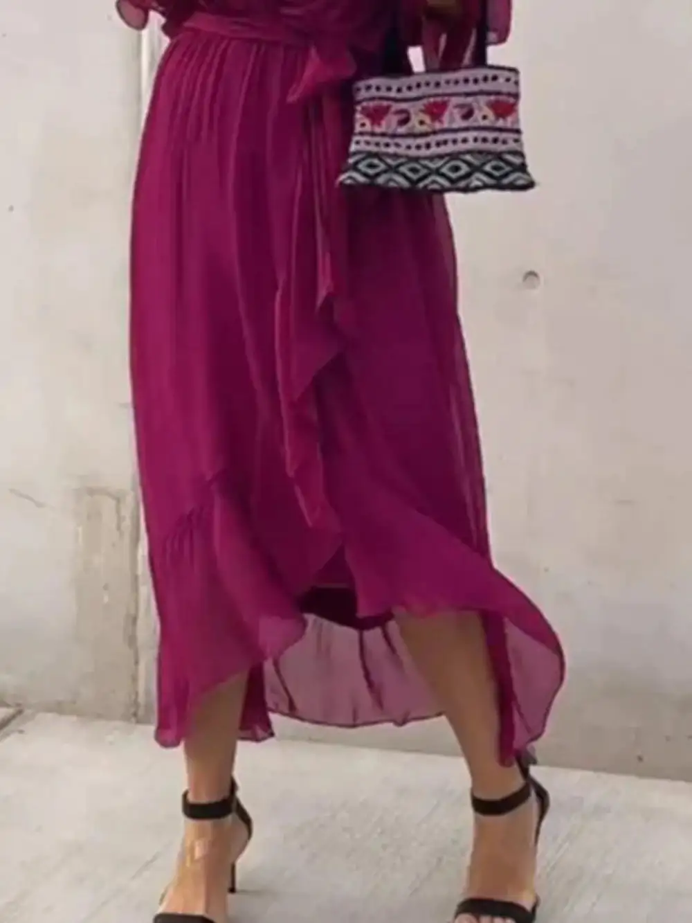 Easy Fit Midi Clean Line Dress