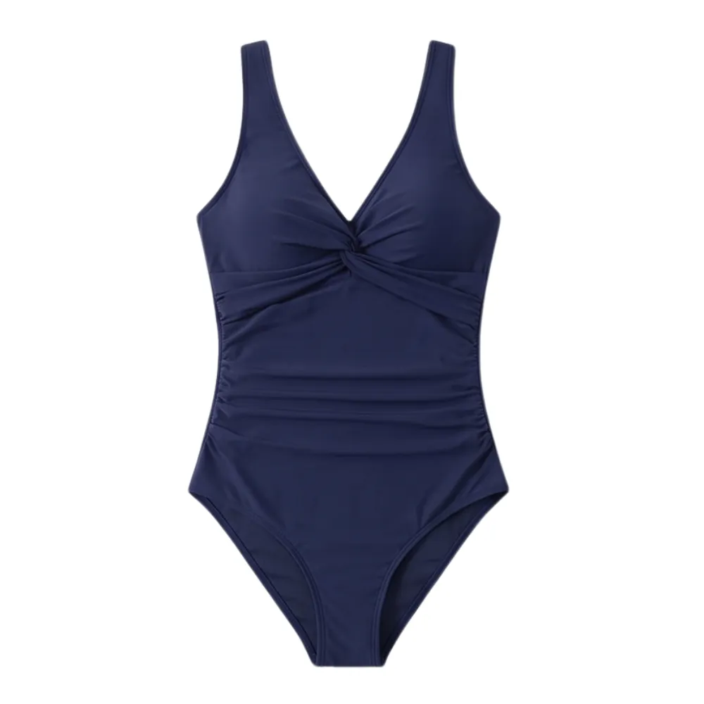 Ruched One Piece Swimsuit