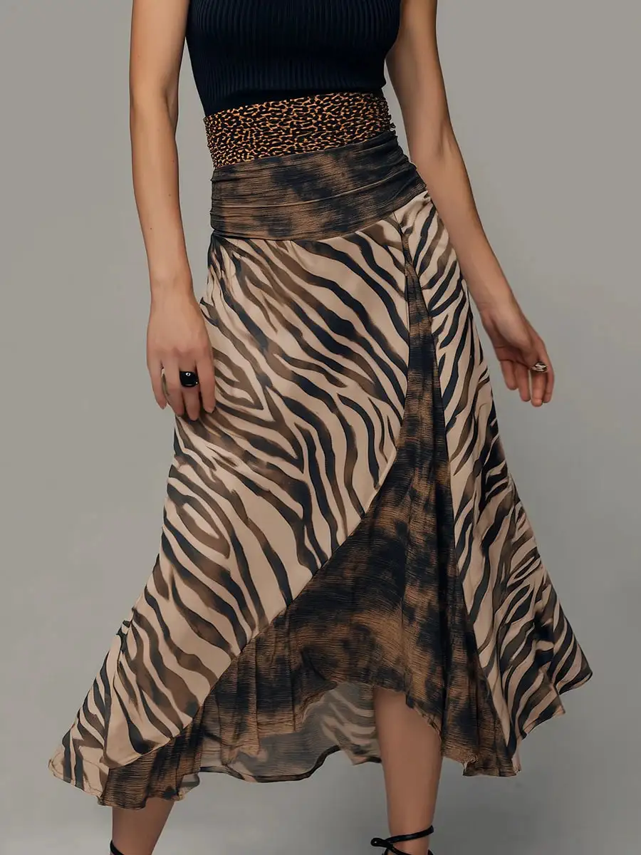 Chic Refined Women's Sleeveless Midi Dress