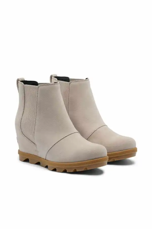 Wedge Leather Rain Ready Ankle Chelsea Boot