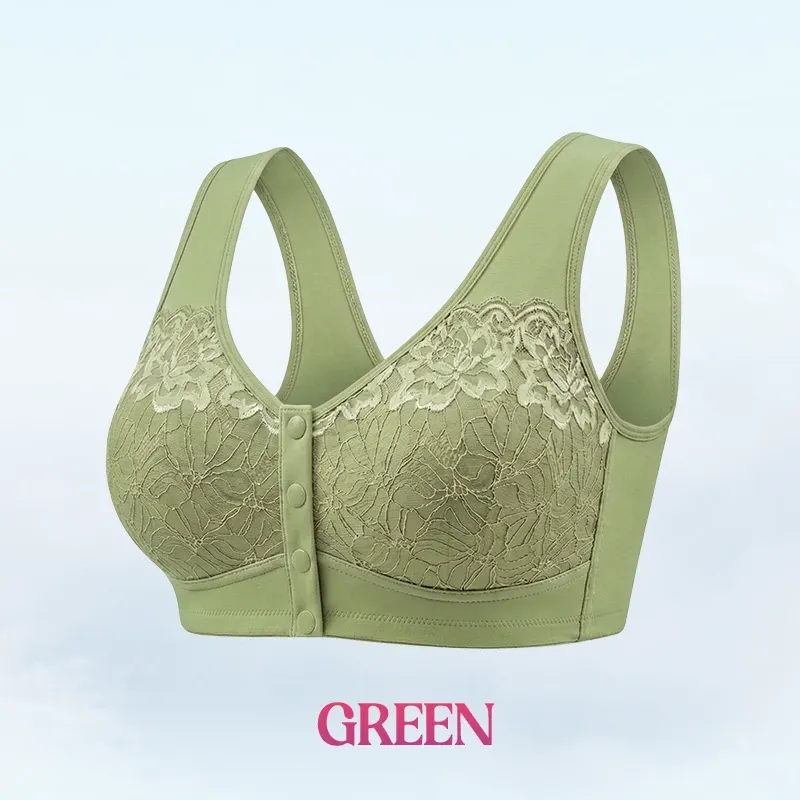 🔥Last Day💥Front Closure Breathable Cotton Lifting Bra for Seniors🔥8-Pack Only $24