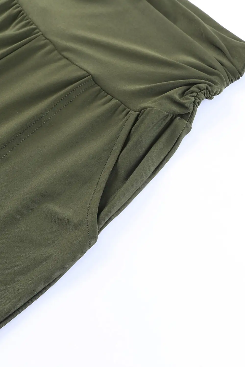 Layered High Waist Wide Leg Pants