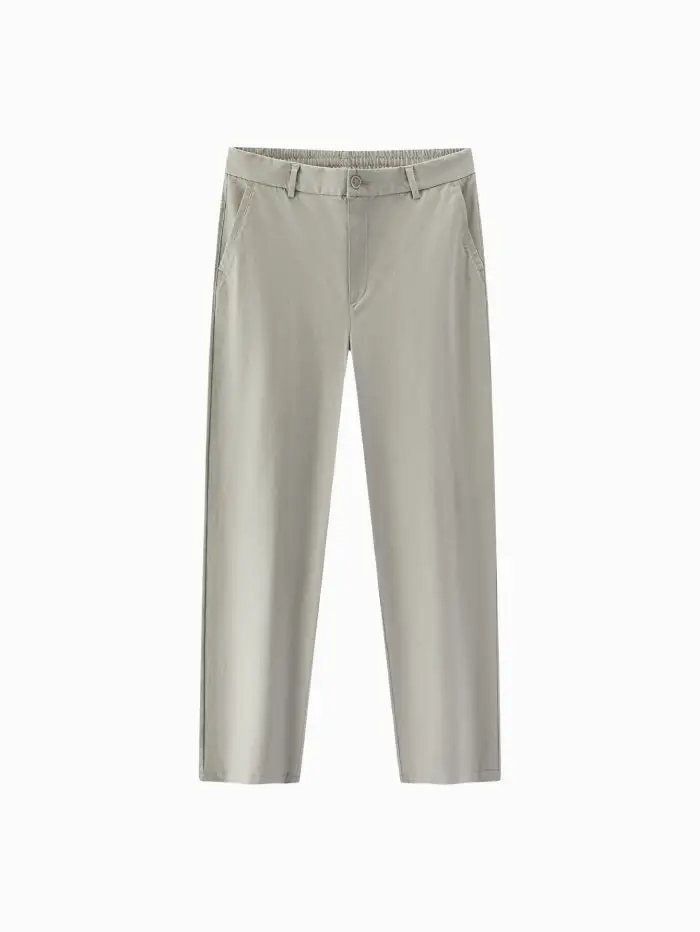 Men's Relaxed Straight Trousers