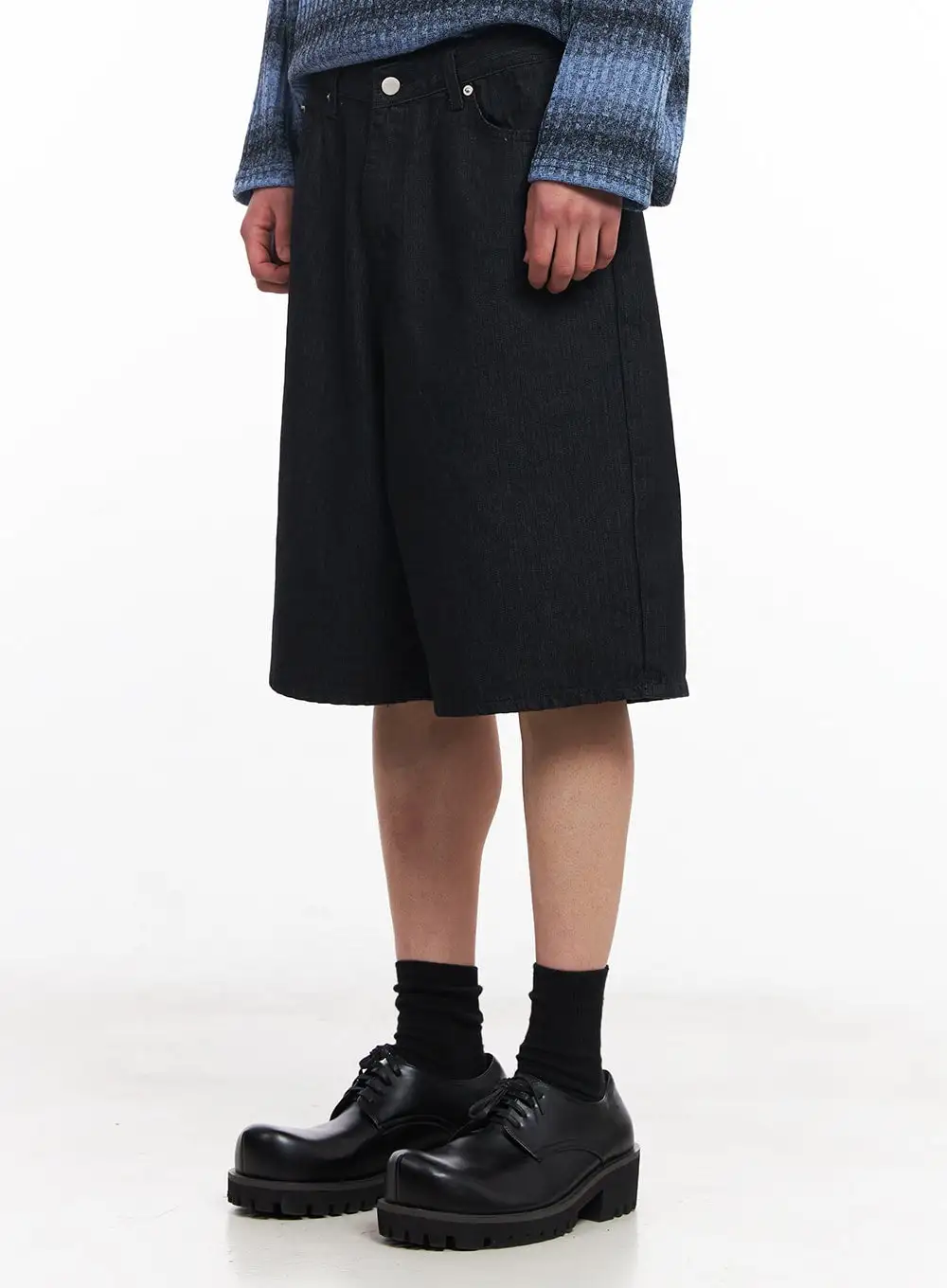 Men's No-Fade Denim Shorts