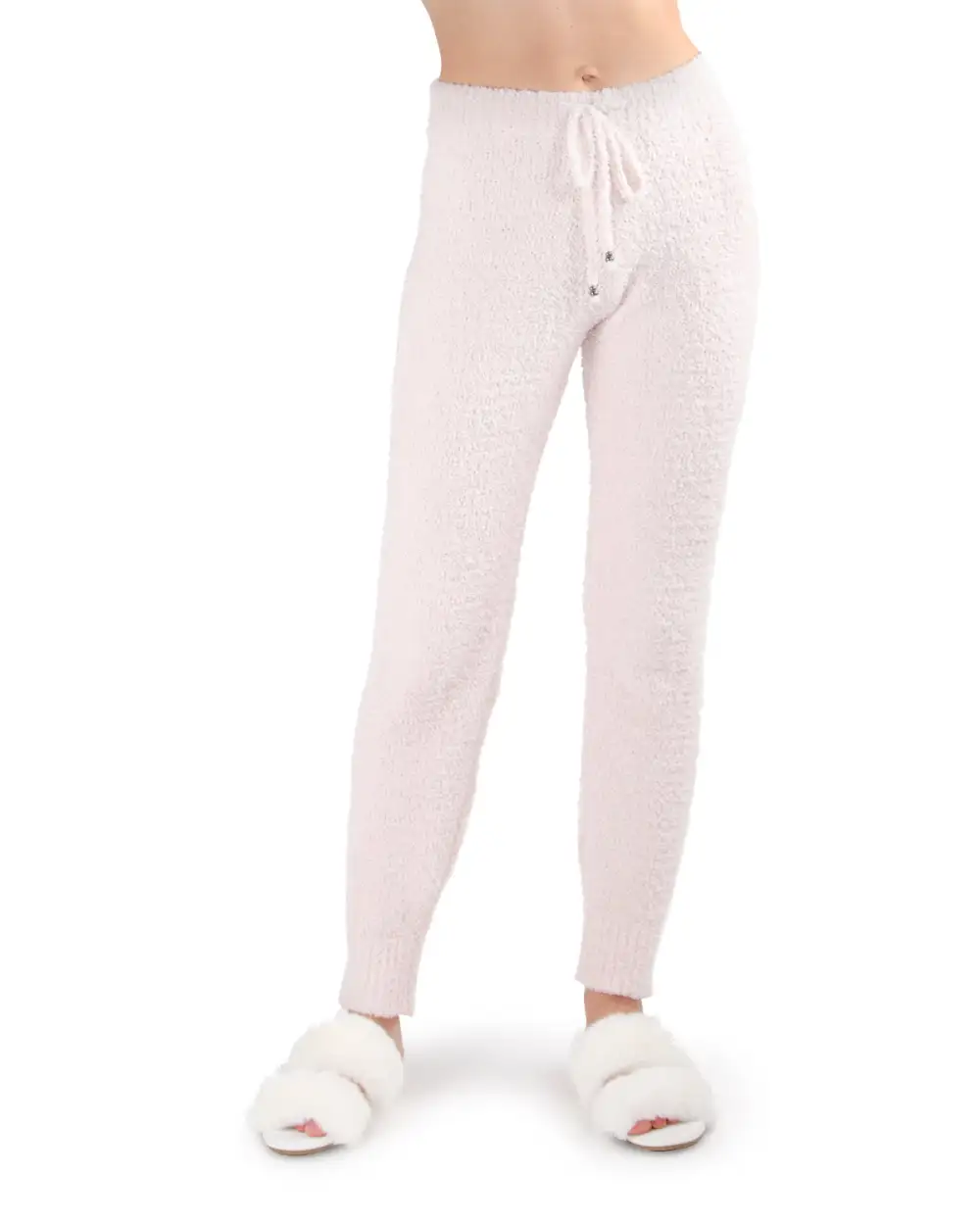 Chenille Drawstring Ultra Plush Jogger Pants