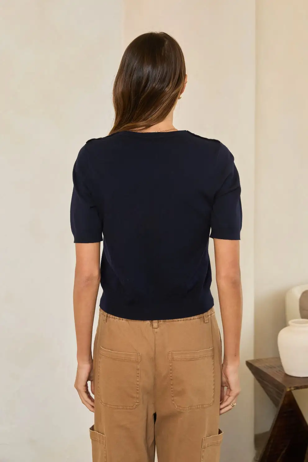 Button Detail Sweater