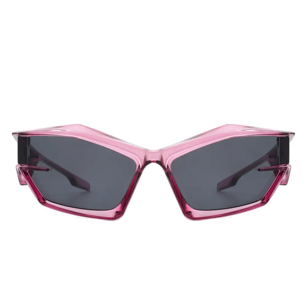 Terry Rectangle Square Frame Sunglasses