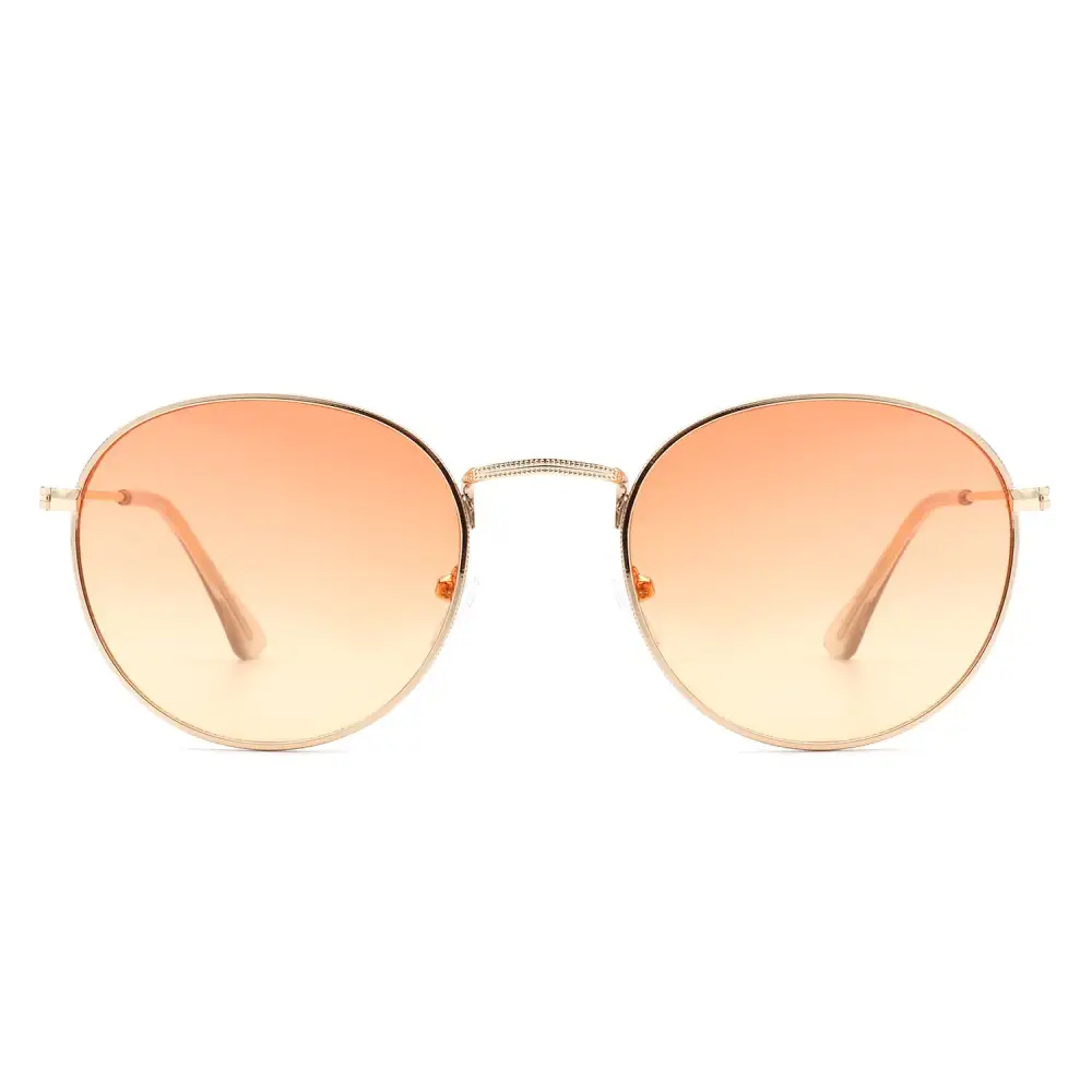 Statement Round Frame Sunglasses
