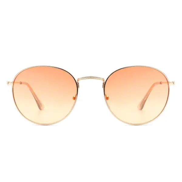 Statement Round Frame Sunglasses