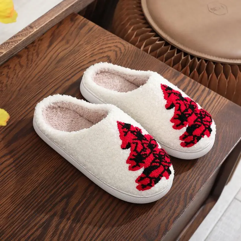 🏷️ 🎅 Holiday Special – 40% OFF! 🎁 Women & Men Christmas Slippers – Memory Foam Warm House Shoes  Cozy • Fuzzy • Festive • Indoor & Outdoor Comfort