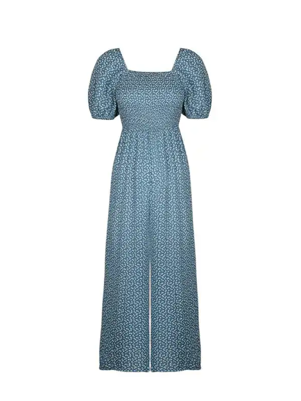Tailored Everyday Printed Soft Jumpsuit